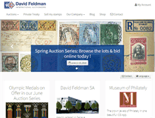 Tablet Screenshot of davidfeldman.com